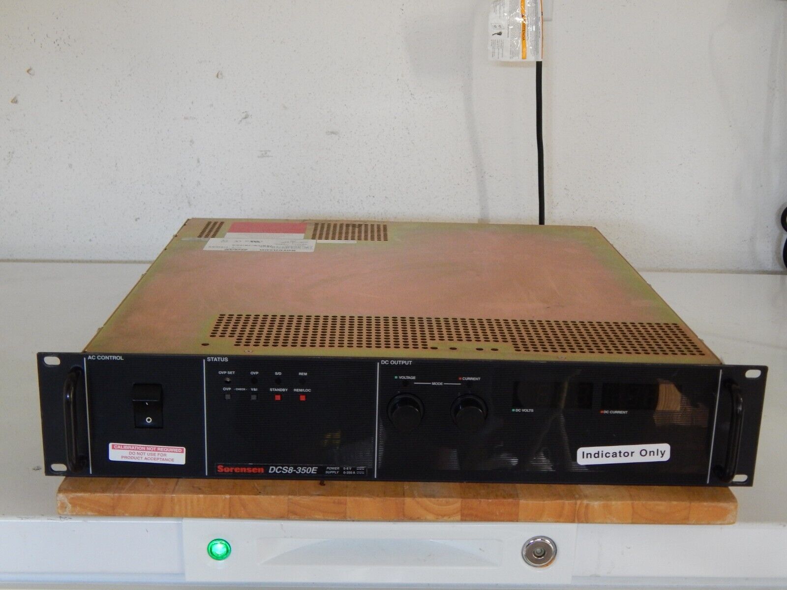 Sorensen DCS8-350E M130 Ethernet Power Supply Sorensen DCS8-350E M130 Ethernet Power Supply